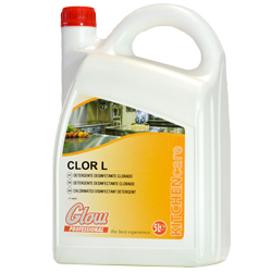 CLOR L - 5L - Detergente Desinfetante Clorado