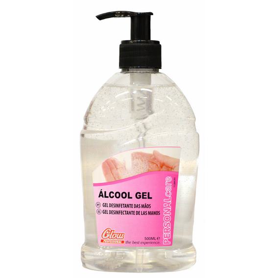 5600349484292-ÁLCOOL GEL - 500ml - Gel Desinfetante das Mãos