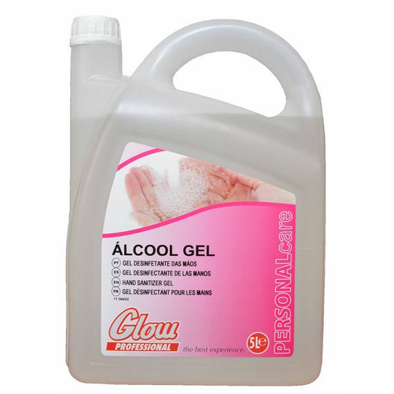 5600349484049-ÁLCOOL GEL - 5L - Gel Desinfetante das Mãos