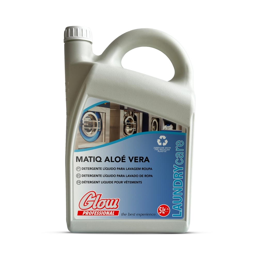 MATIQ ALOÉ VERA - 5L - Detergente Líquido Lavagem Roupa