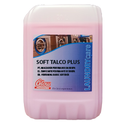 SOFT TALCO PLUS - 20L - Amaciador Perfumador da Roupa