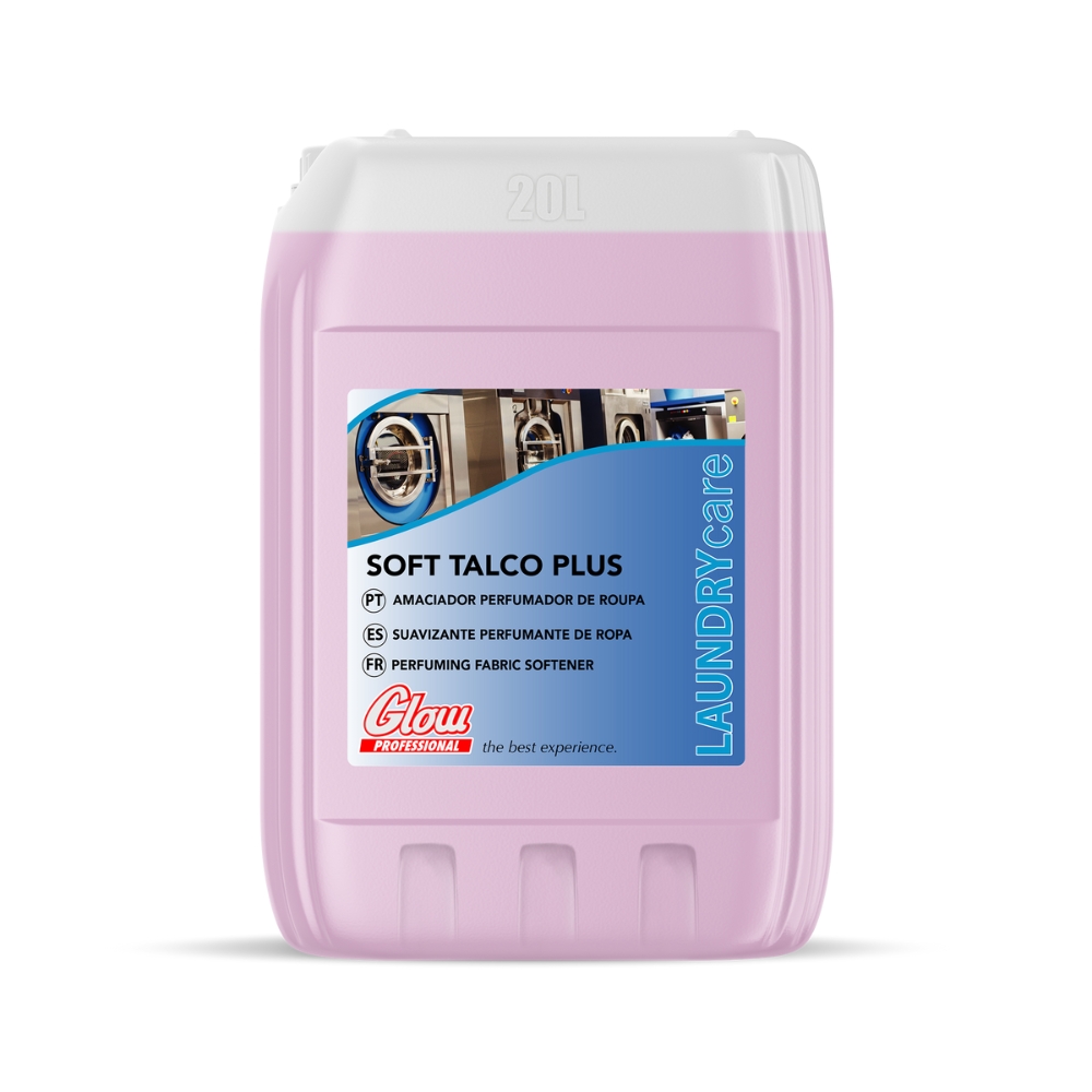 SOFT TALCO PLUS - 20L - Amaciador Perfumador da Roupa