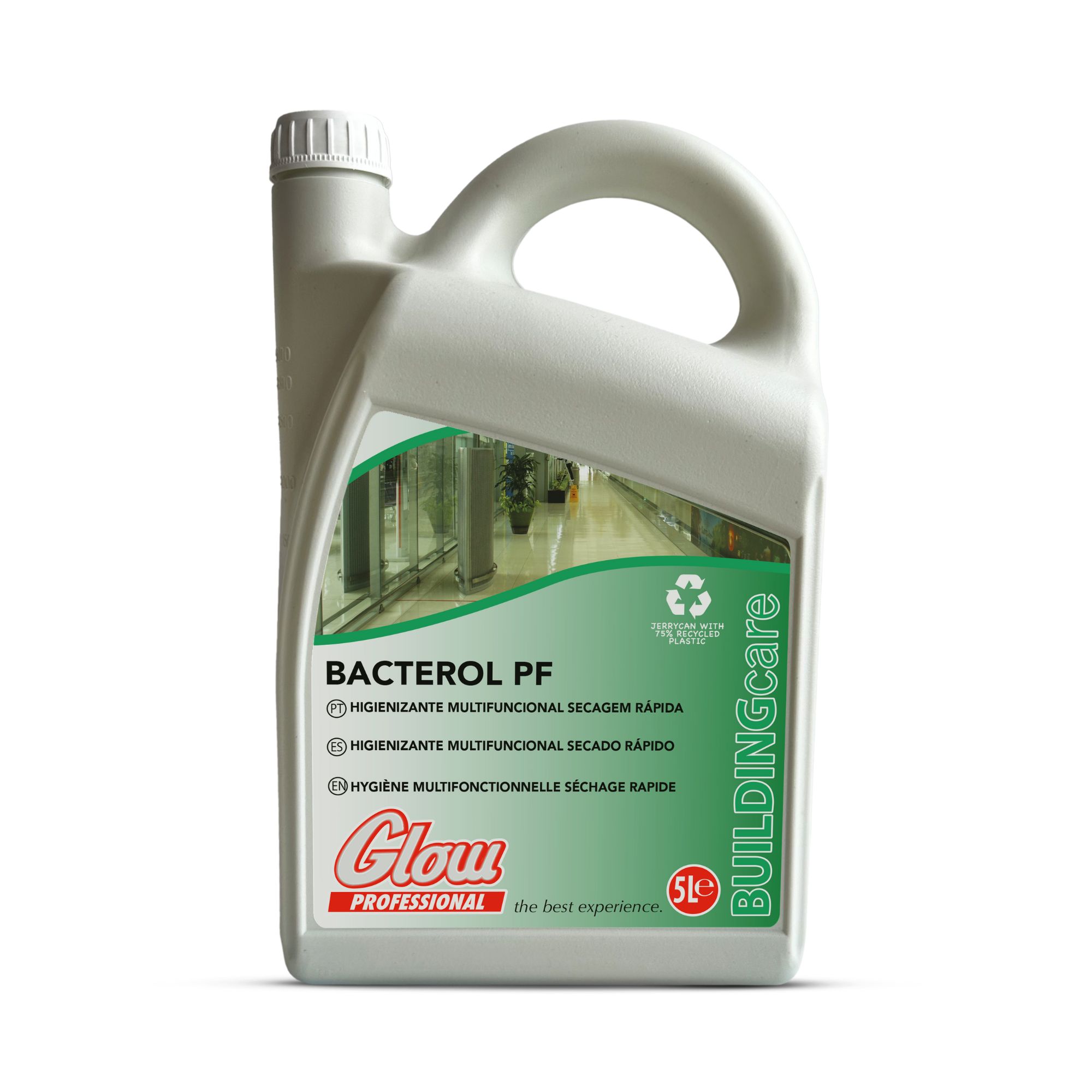 BACTEROL PF - 5L - Higienizante Multifuncional Secag. Rápida