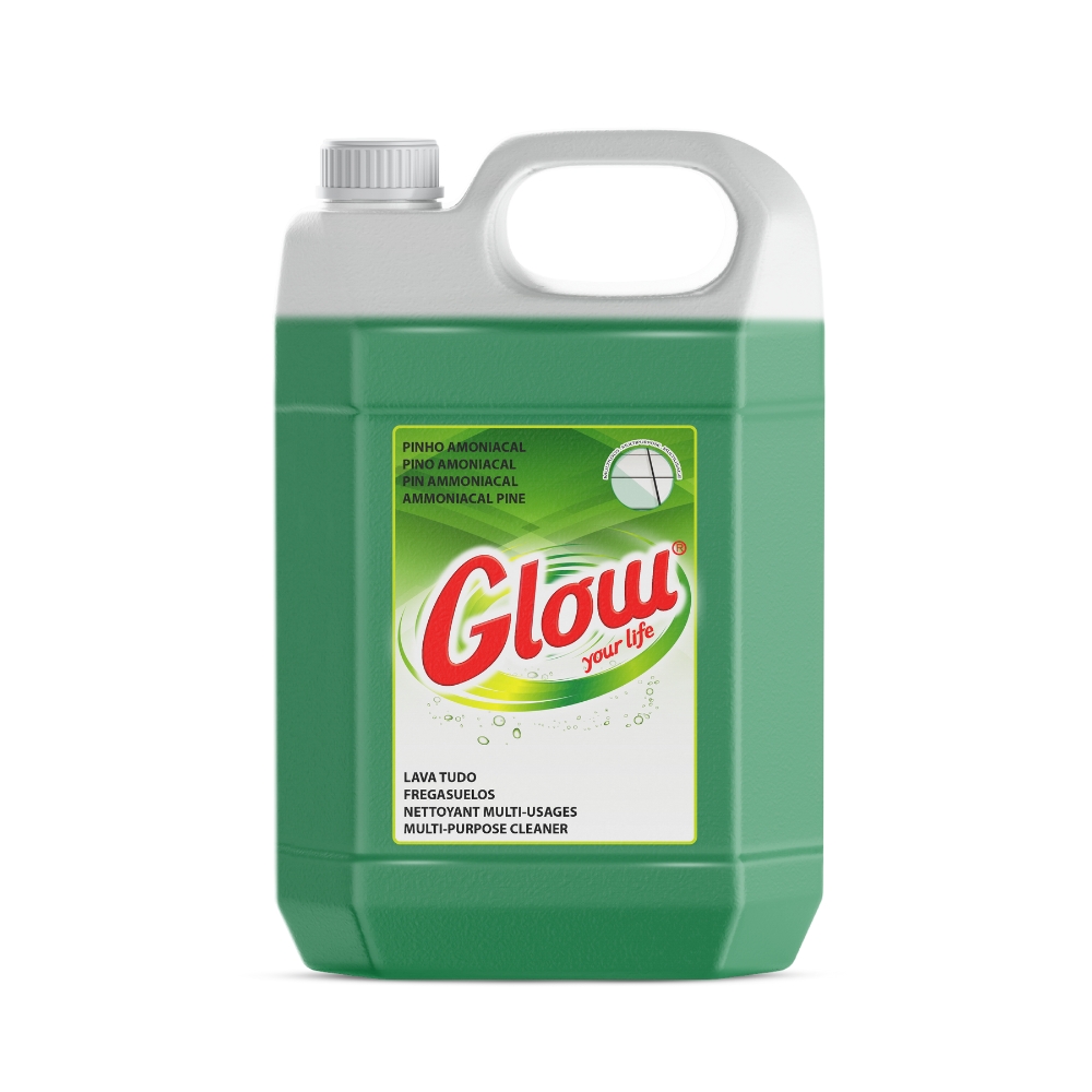 Glow - Lava Tudo Pinho Amoniacal - 5L