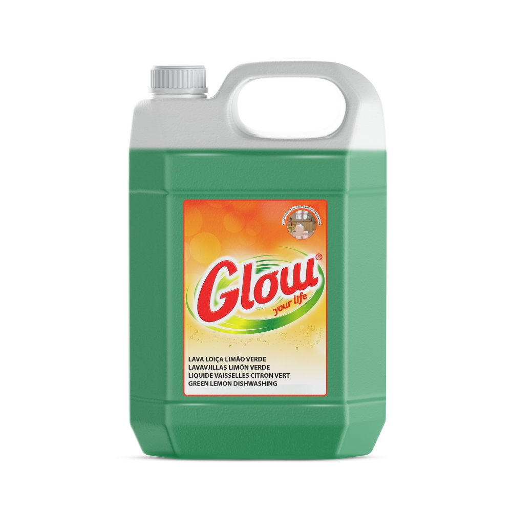 Glow - Lava Loiça Limão Verde - 5L