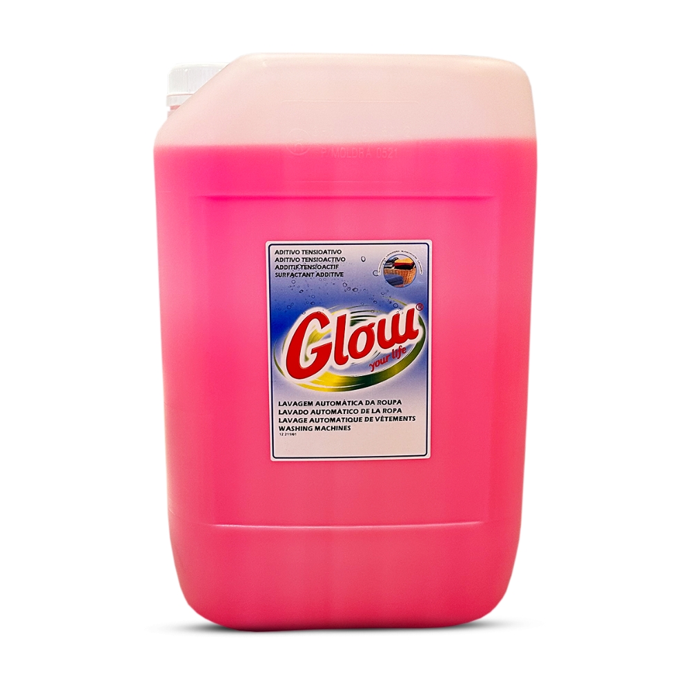 5600387494451-Glow - Aditivo Tensioativo Lavagem Automática Roupa - 20L