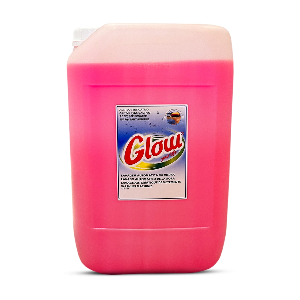 Glow - Aditivo Tensioativo Lavagem Automática Roupa - 20L