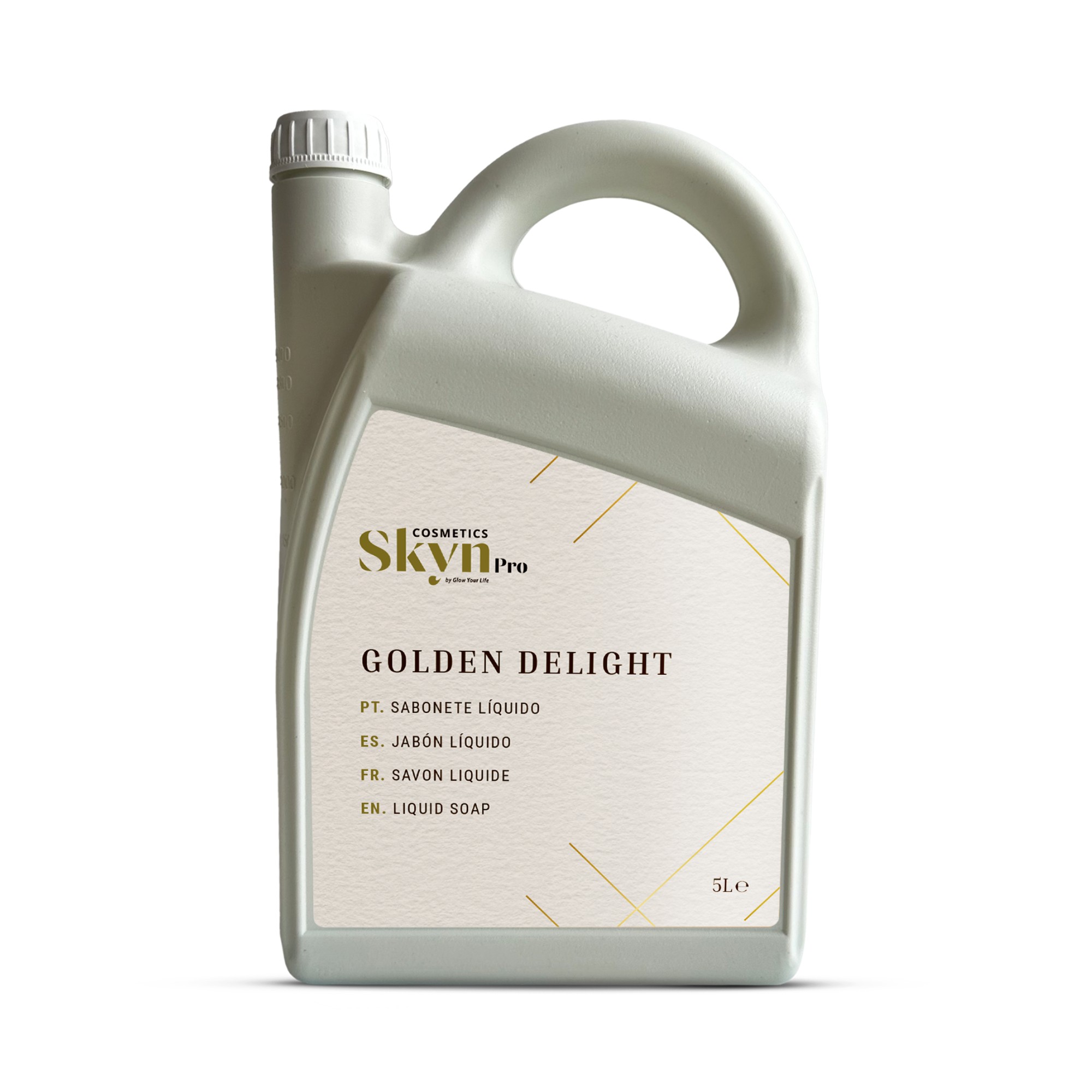 SKYN COSMETICS PRO - 5L - Sabonete Líquido Golden Delight