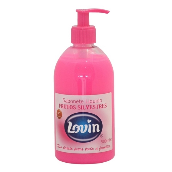 5604655802023-LOVIN - 500ml - Sabonete Líquido Frutos Silvestres