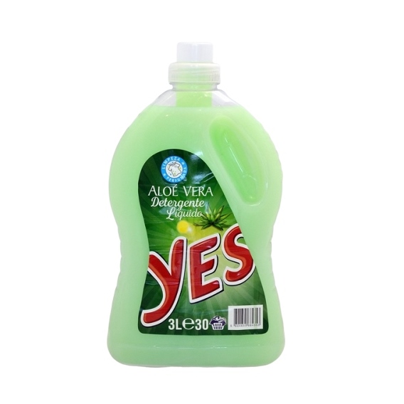 5604655684353-YES - Detergente Roupa Aloé Vera - 3L
