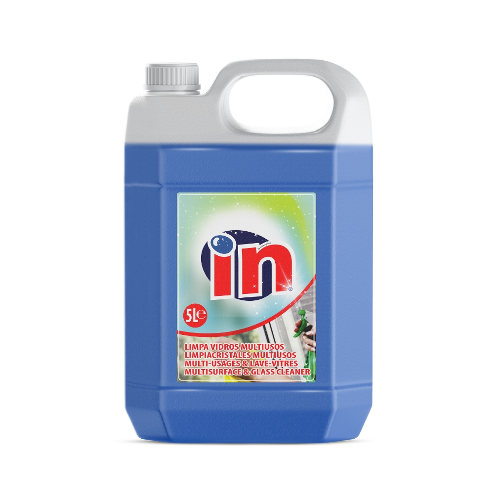 5600387490156-IN - Limpa Vidros Multiusos (Azul) - 5L